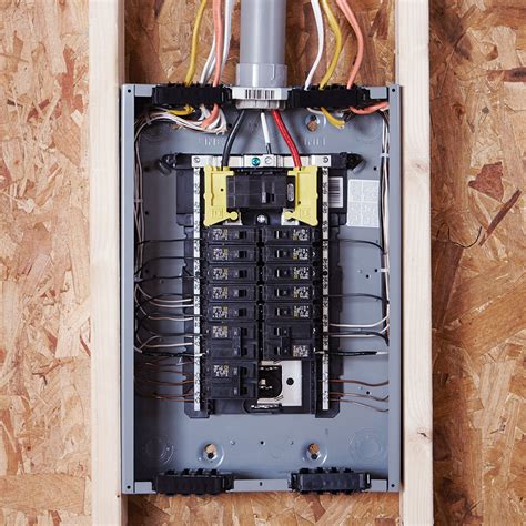 electrical breaker box setup|installing breaker box in home.